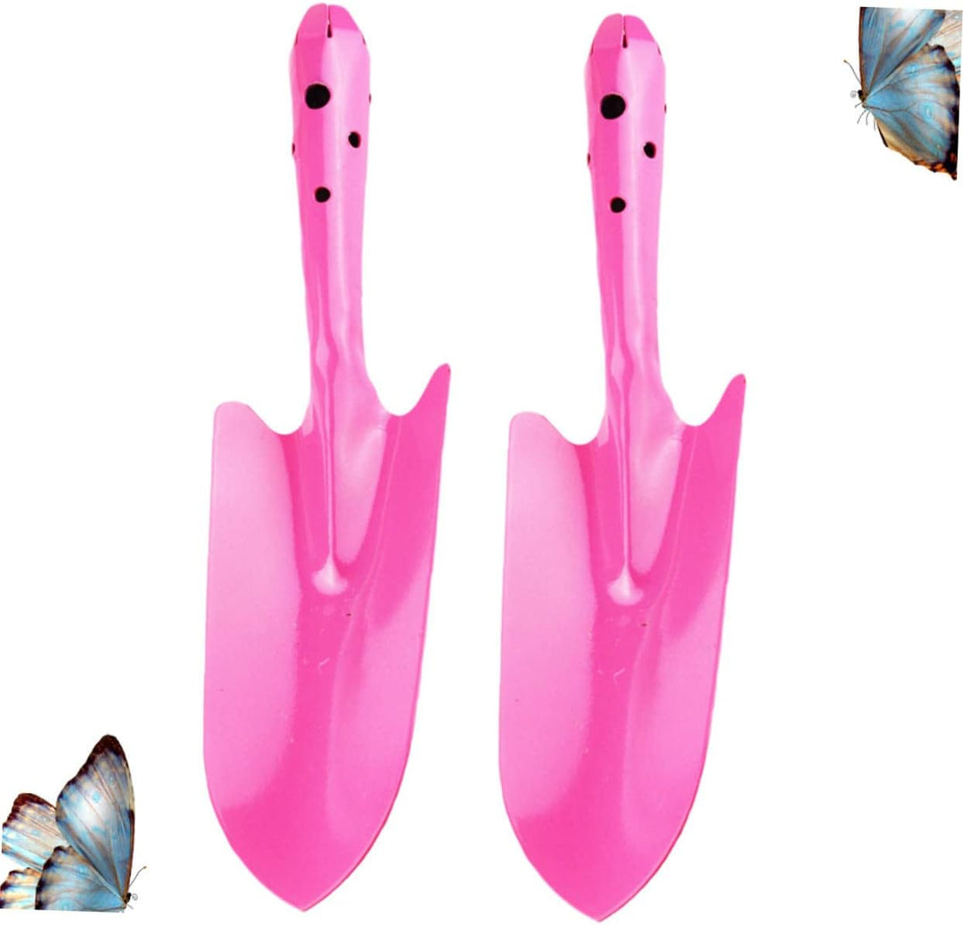 BESPORTBLE 2 Stück Gartenschaufel Pink Kleiner Pflanzschaufeln Für Garten Und Topfpflanzen Langlebig