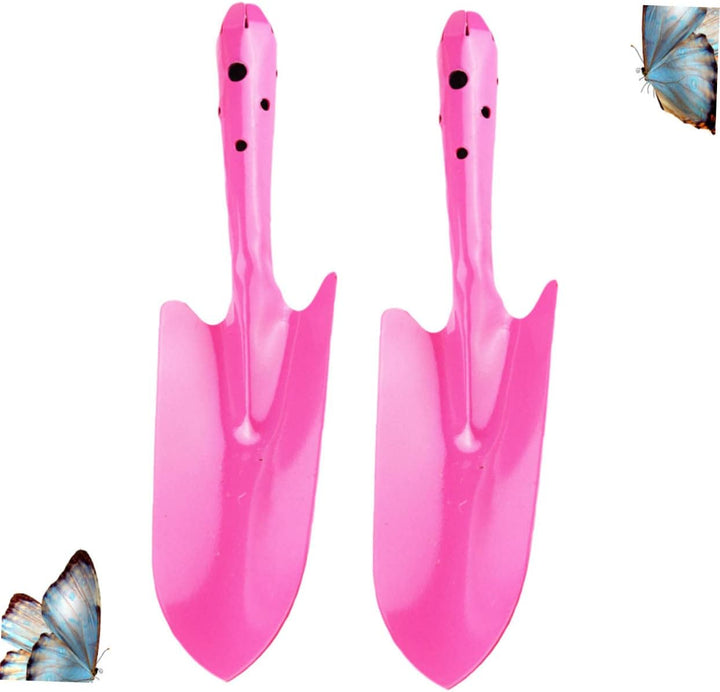 BESPORTBLE 2 Stück Gartenschaufel Pink Kleiner Pflanzschaufeln Für Garten Und Topfpflanzen Langlebig