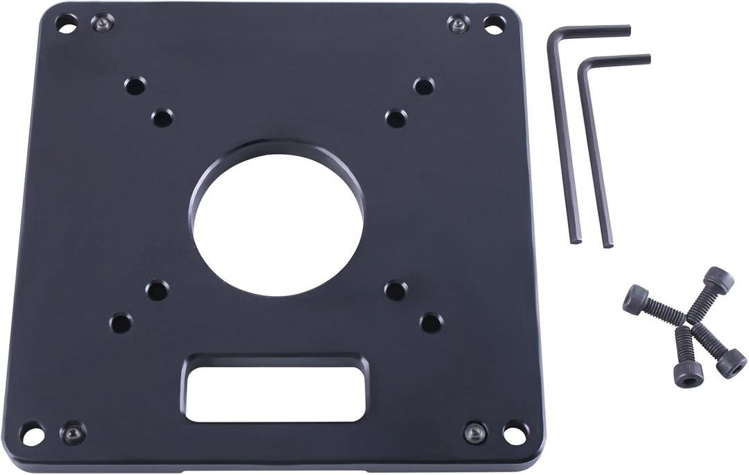 CNCYEAH Router Platte, Router Grundplatte, Trimmmaschine Flip Platte, Holzbearbeitung DIY Router Tis