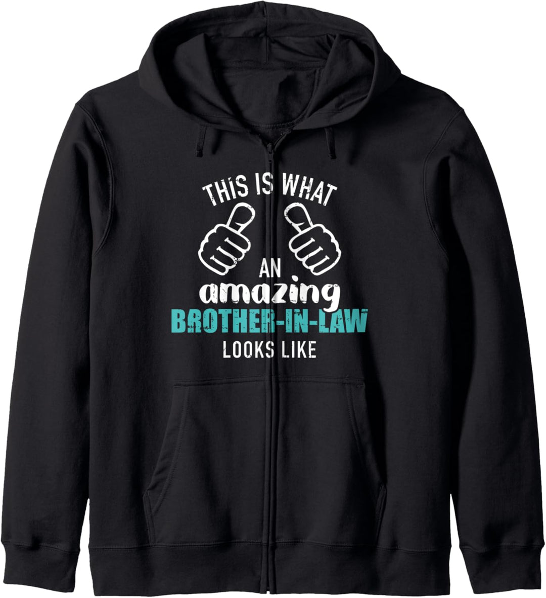 So sieht ein fantastischer Schwager aus Kapuzenjacke
