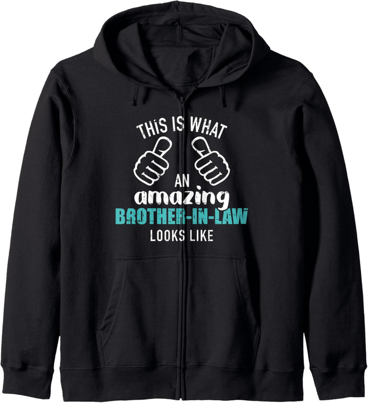 So sieht ein fantastischer Schwager aus Kapuzenjacke