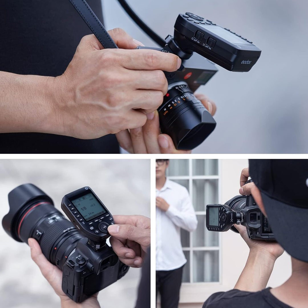 Godox XproII F Flash Trigger Kamera Wireless Blitzauslöser LCD Display Sender,Drahtloser Blitzauslös