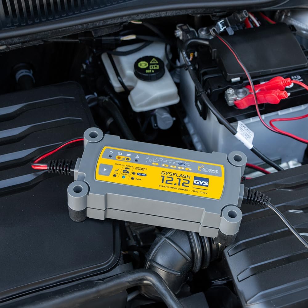 GYS GYSFLASH 12.12 029392 Automatikladegerät 12 V 12 A