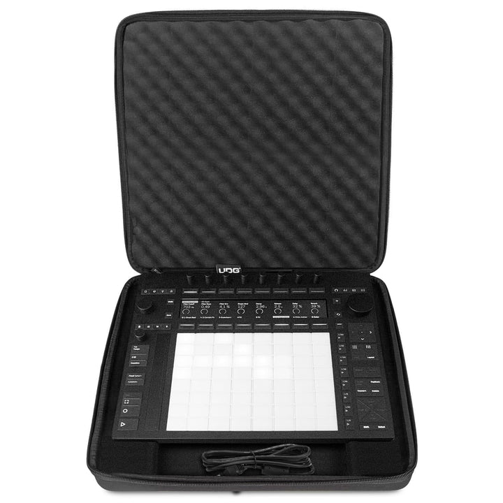 UDG Creator Hardcase für Ableton Push 3 – Eva DuraShock Schutzkoffer, Schwarz (U8499BL)