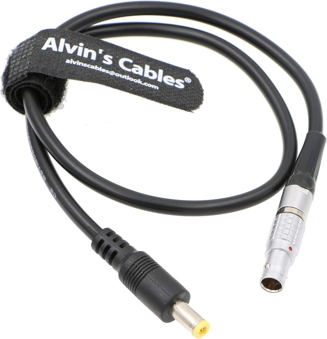 Alvin's Cables 2 Pin Stecker auf DC Adapter Stromkabel für Teradek Bond 45CM Gerade 2pin Gerade DC,