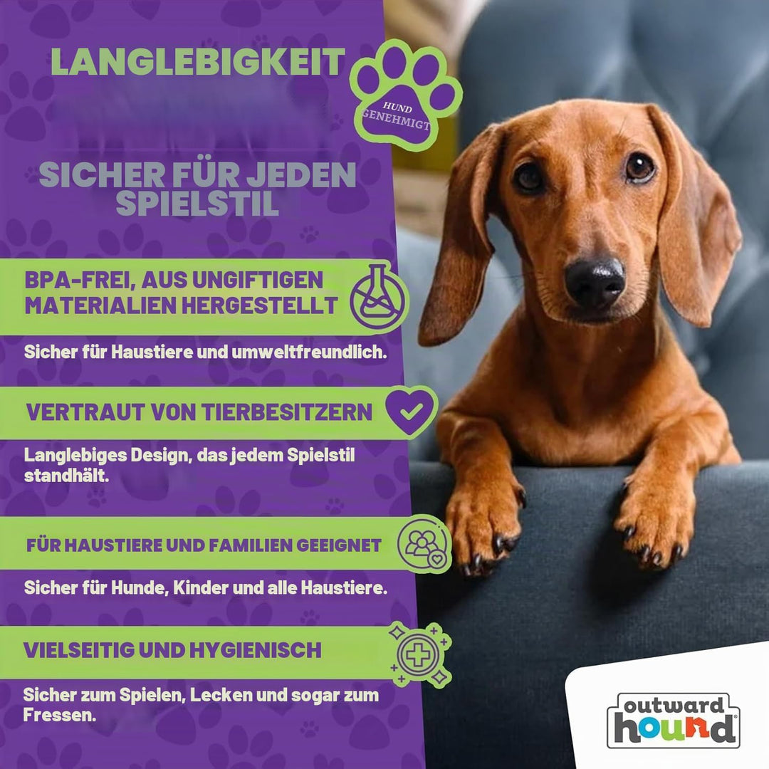Outward Hound Nina Ottosson Dog Casino - Interaktives Hundespielzeug für Leckerlis - Fortgeschritten