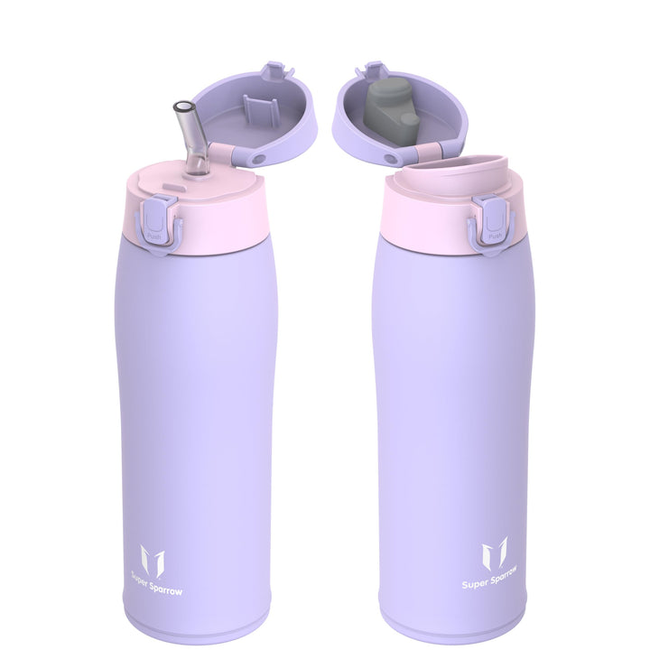 Super Sparrow Trinkflasche Edelstahl - Thermobecher - 350ml, 500ml, 750ml, 950ml - BPA-Frei Thermosf