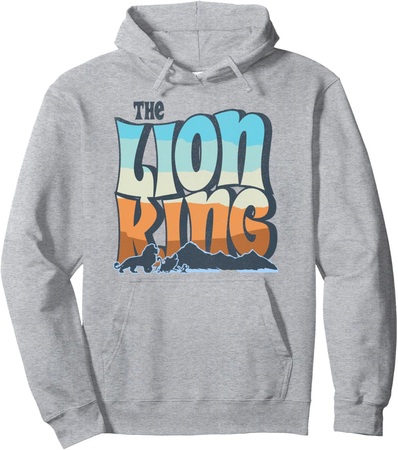 Disney The Lion King Retro Title Logo Pullover Hoodie