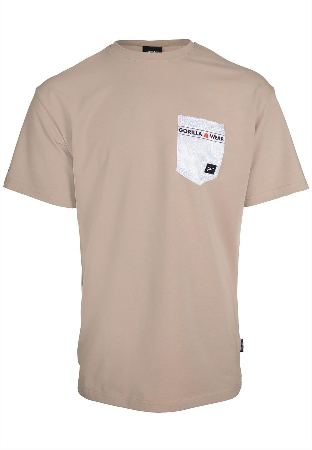 Gorilla Wear Dover Oversized T-Shirt - schwarz - hochwertig aus robustem und dehnbarem Stoff für Bod