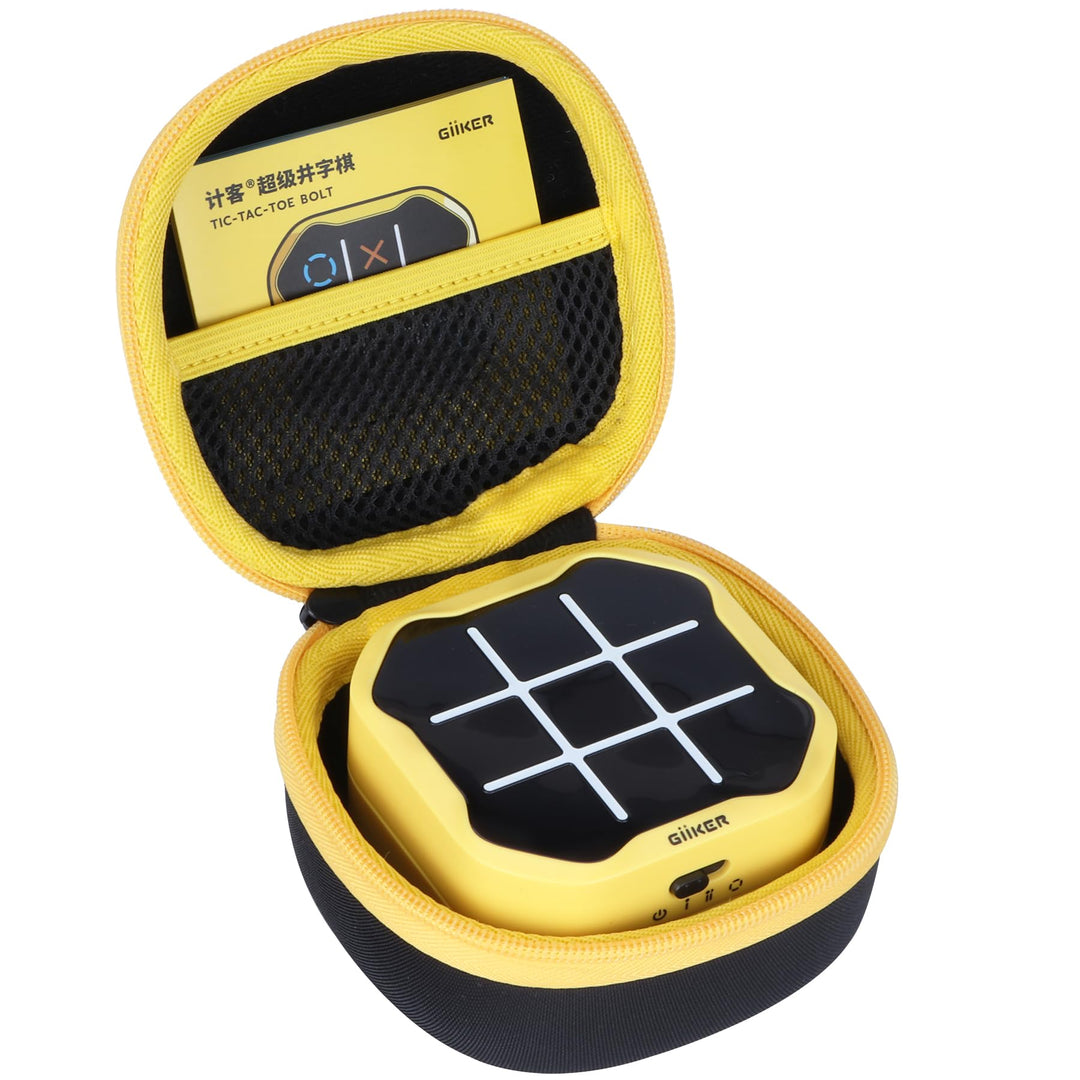 Lebakort Hart Schutz Hülle Etui Tasche für GiiKER Tic Tac Toe Bolt-Spiel | Original 3-in-1-Handheld-