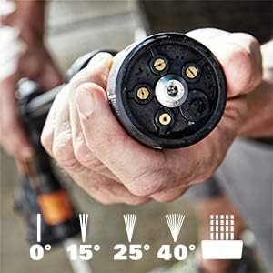 WORX 18V(20V MAX) Akku Mobiler Hochdruckreiniger Hydroshot WG620E.4, 2,0Ah, Powershare, Multi-Sprühd