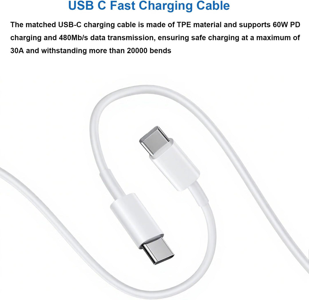 2er Pack USB C Ladegerät 25W Ladekabel für Samsung Galaxy S26 S25 S24 S23 S22 S21 Ultra/Plus A57 A56