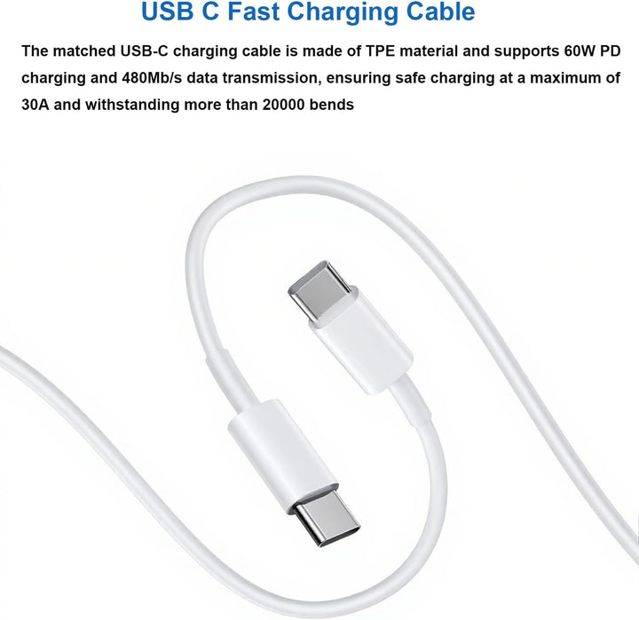 2er Pack USB C Ladegerät 25W Ladekabel für Samsung Galaxy S26 S25 S24 S23 S22 S21 Ultra/Plus A57 A56