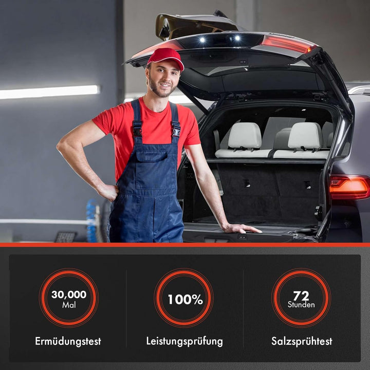 Frankberg 2x Elektrische Gasfeder Gasdruckfeder Heckklappe Links Rechts 5-Türer Kompatibel mit O.c.t