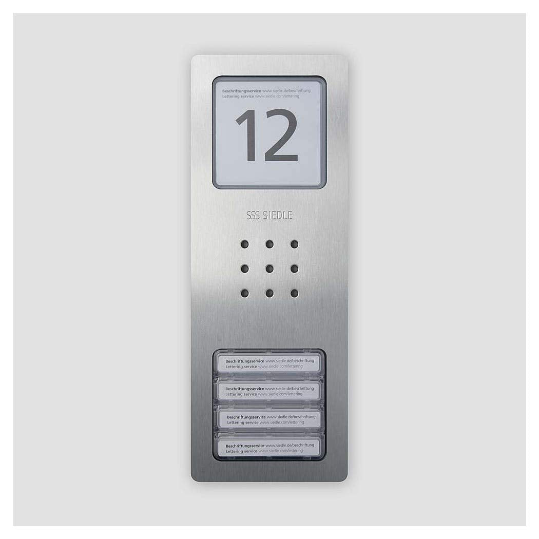 Siedle 210008735-00 Gegensprechanlage Edelstahl, Multicolor