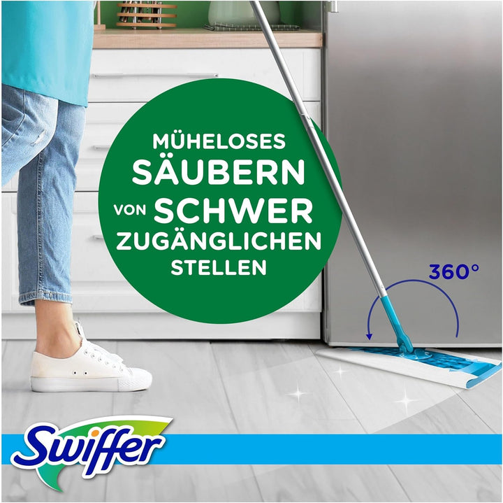 Swiffer Bodenwischer Nachfüllpackung, Feuchte Bodentücher mit Citrusfrische-Duft, 60 Stück, Für Eine