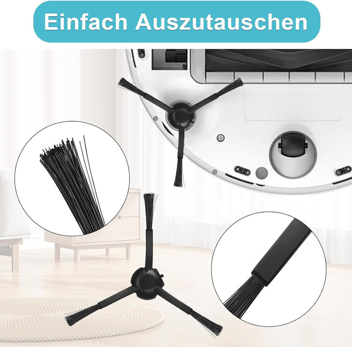 RUKHOOL Zubehör für Dreame L10s Ultra / L10 Prime / L10s Pro Zubehörset für Xiaomi X20+ / X10+ Saugr