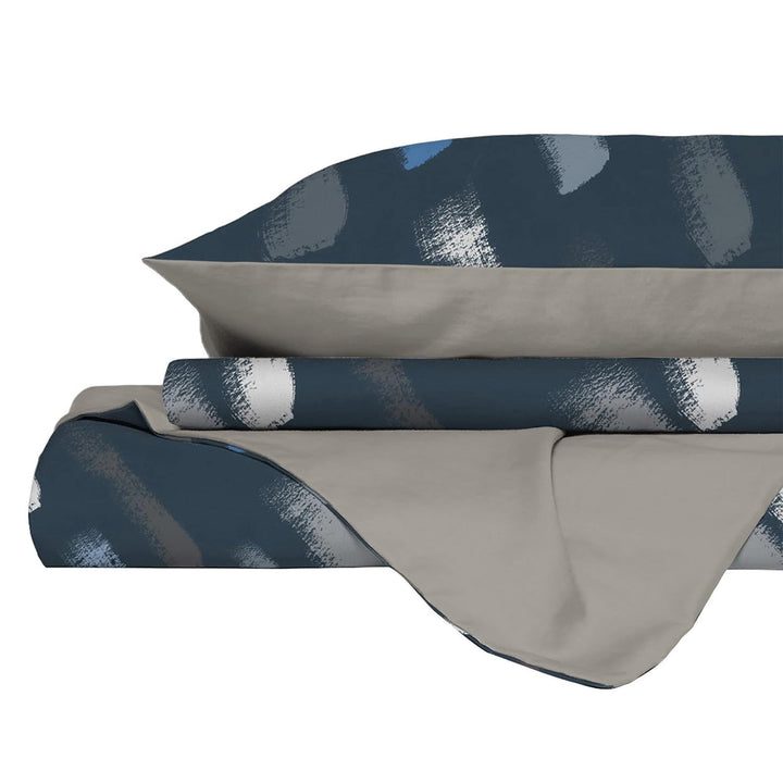 Italian Bed Linen Fantasy Bettbezug, Gessetti, Kleine doppelte