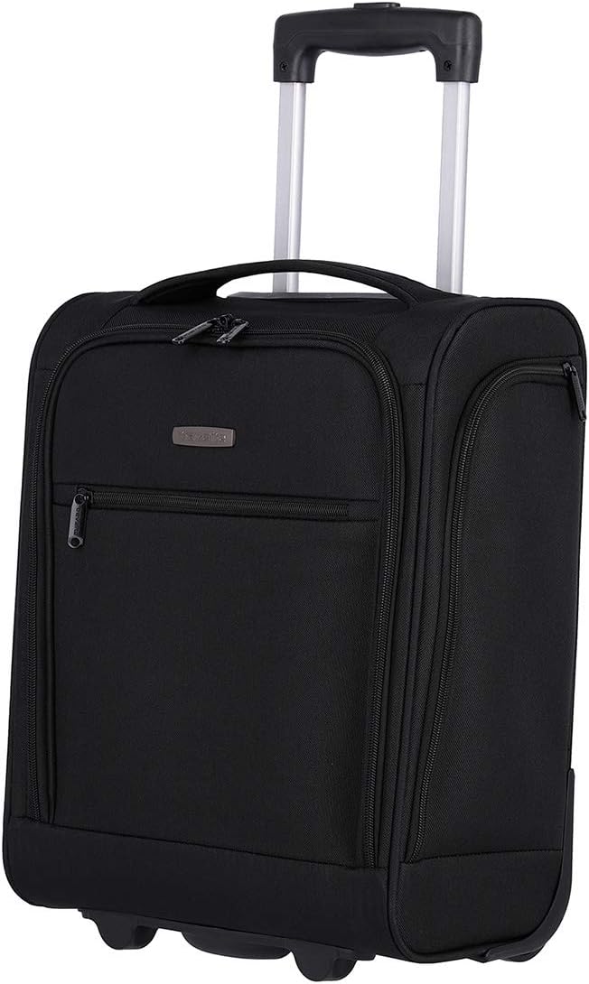 travelite 2-Rad Handgepäck Koffer mit Liquids Bag erfüllt IATA Bordgepäck Mass, Gepäck Serie CABIN U