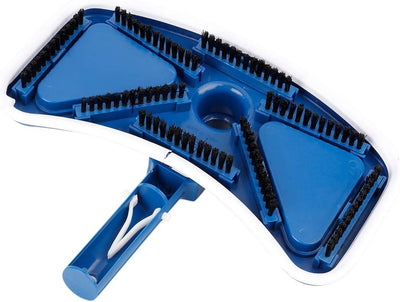 12 '' blau und weiss Schwimmbad vakuumkopf Swivel saug vakuumkopf Pinsel Pool Werkzeuge MEHRWEG VERP