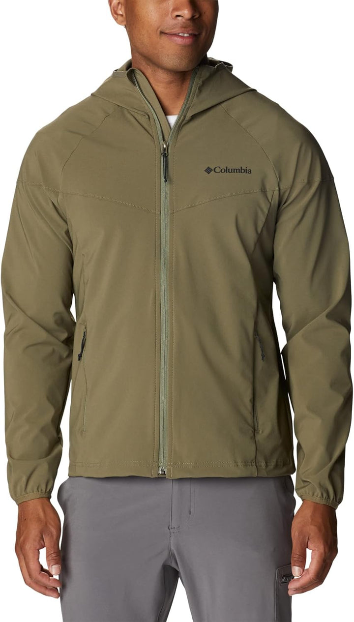Columbia Herren Softshell-Jacke, Heather Canyon Stone Green XL, Stone Green XL