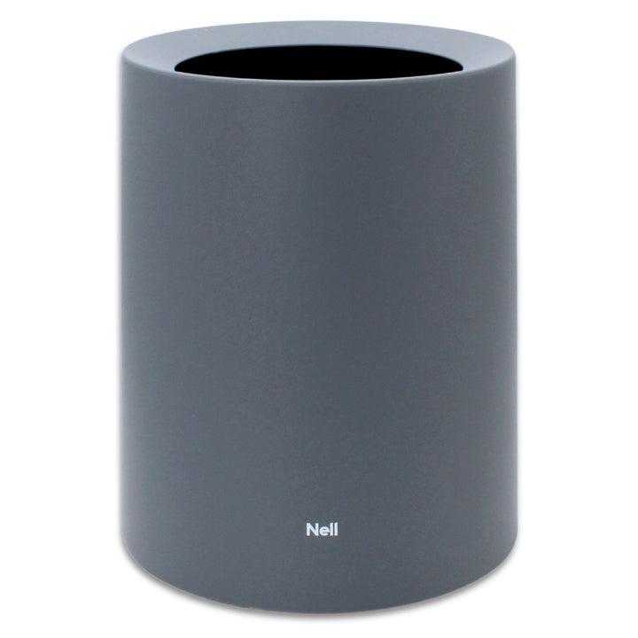 Nell 12L Mülleimer Büro Grau Matt – Ideal für Büro, Küche und Wohnzimmer, Eleganter und vielseitiger