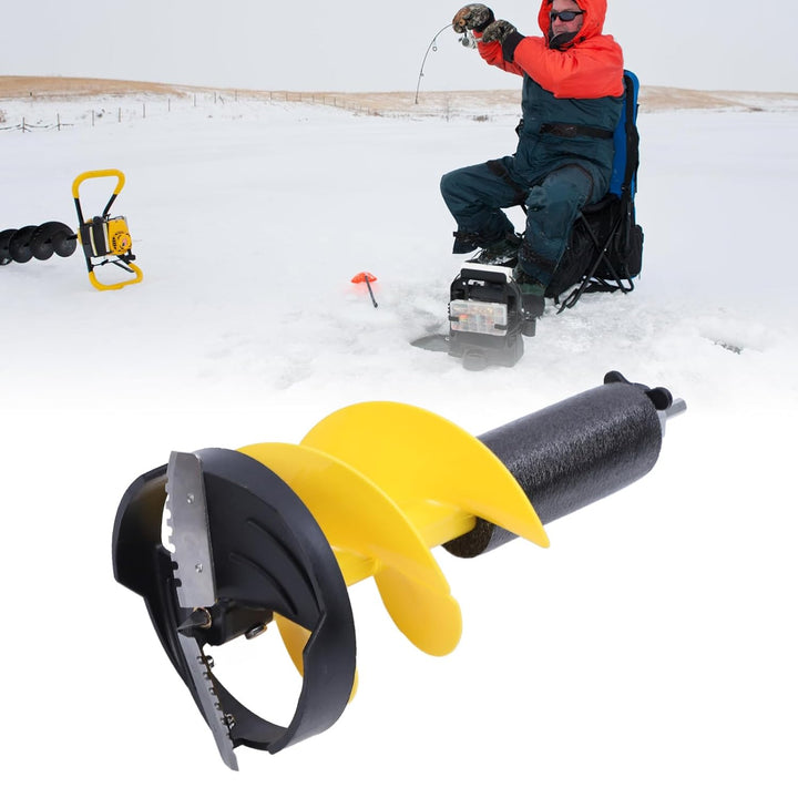 Pyhodi Eisbohrer, Hervorragende Leistung, Universaladapter, Schwimmender Bohrer, 8 Zoll Rotationsdur