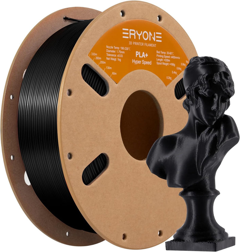 ERYONE High Speed Filament PLA+ 1.75mm +/- 0.03mm, 3D Printing PLA Pro Filament Fit Most FDM Printer