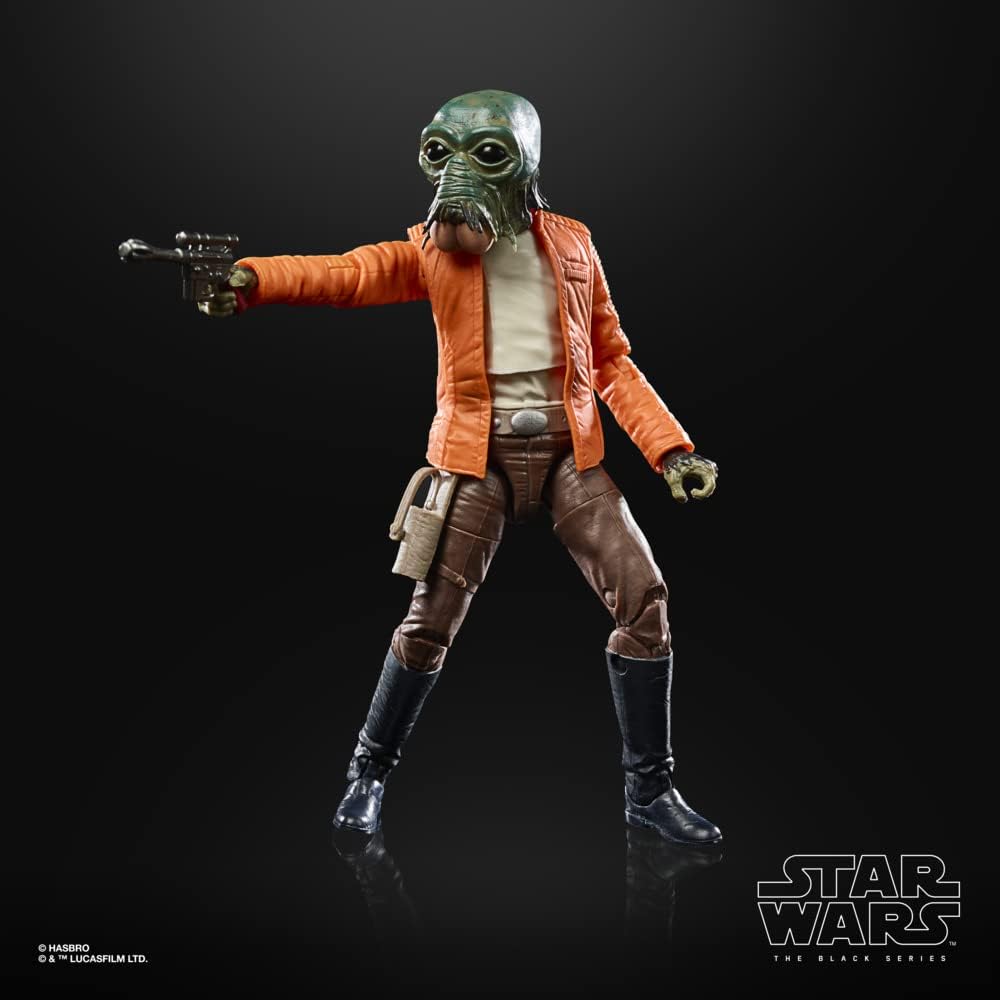 Star Wars The Black Series, Ponda Baba, Sammlerfigur, 15 cm, Eine Neue Hoffnung, Spielzeug für Kinde