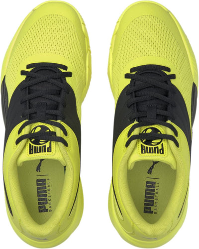 PUMA Unisex Triple Basketballschuh 38 EU Yellow Glow Puma Black, 38 EU Yellow Glow Puma Black