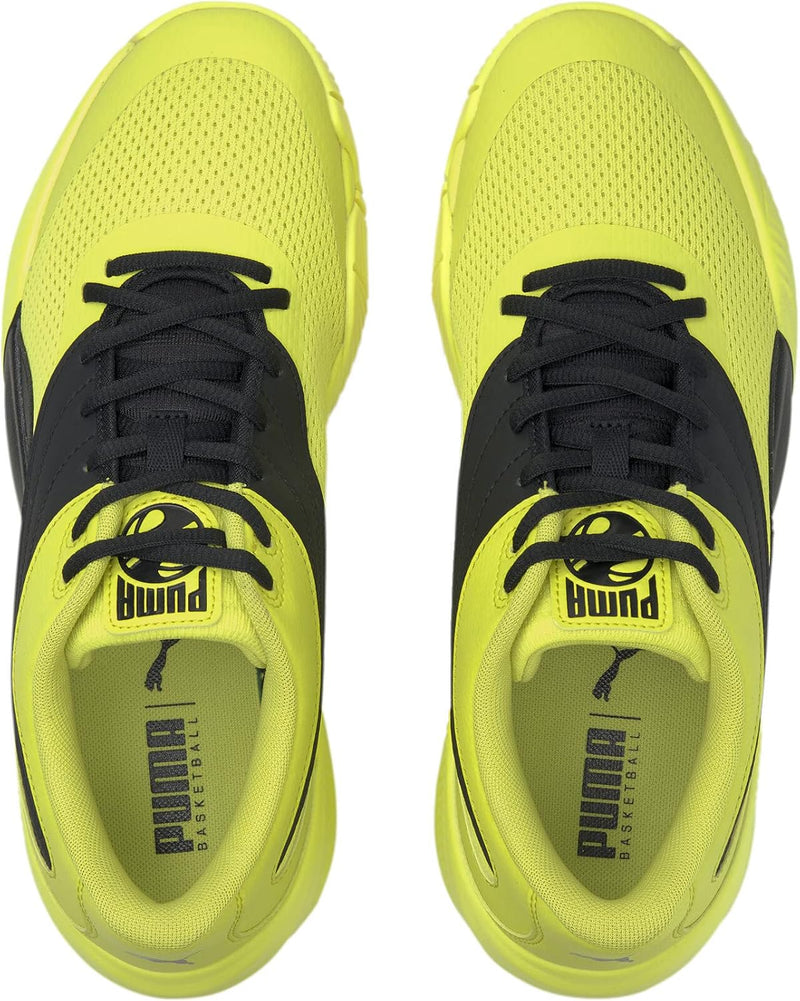 PUMA Unisex Triple Basketballschuh 38 EU Yellow Glow Puma Black, 38 EU Yellow Glow Puma Black