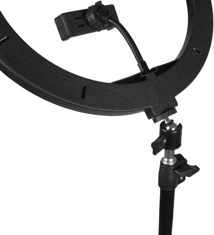 Selfie Ringlicht mit Stativ 30,5 cm – LED Ring Light mit 3 Farbtemperaturen (3000K/4000K/6500K), USB