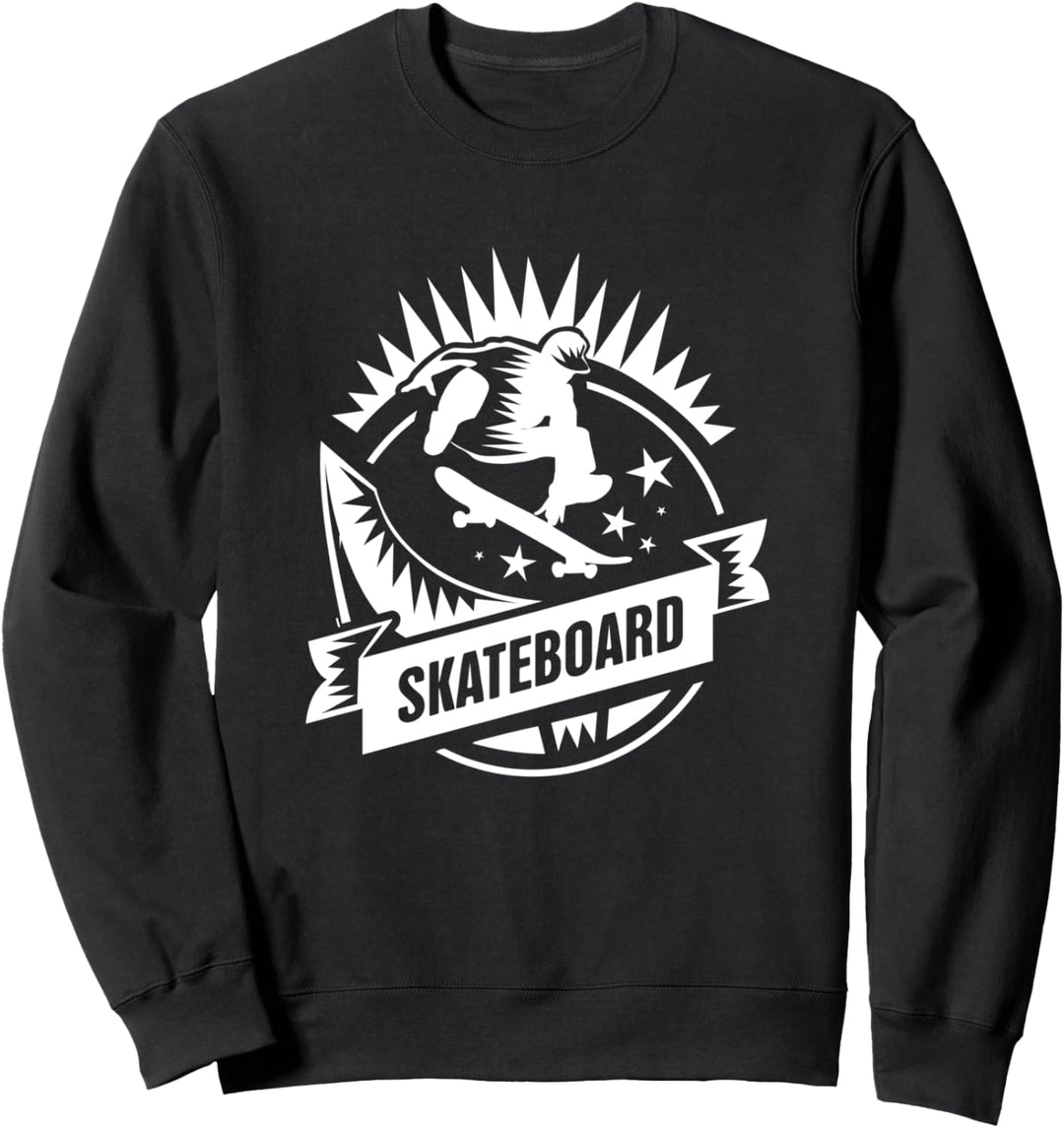 Skateboard - Skateboarding Skaten Geschenk Spruch Sweatshirt