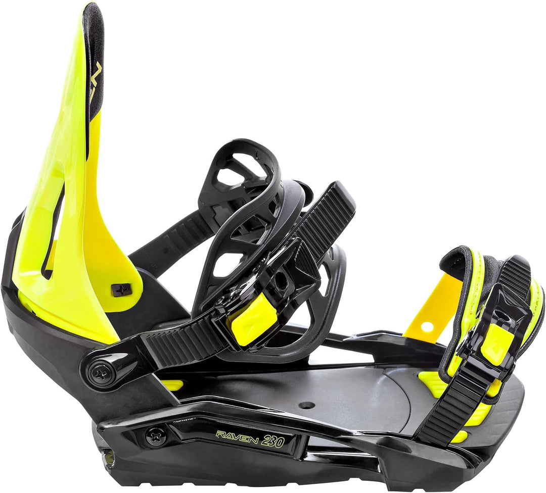 RAVEN Snowboard Bindung s230 M/L (40-47) s230 Lime, M/L (40-47) s230 Lime