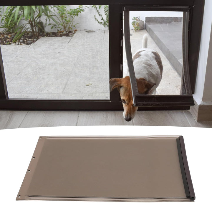 Ersatzklappen für Hundetüren, Transparente Hunde-Kunststoff-Ersatzmagnetleiste, Stilvolle Hunde-/Kat