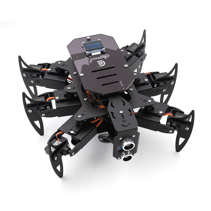 Adeept Hexapod Spider Robot Kit Compatible with Arduino, Spider Walking Crawling Robot, Programming