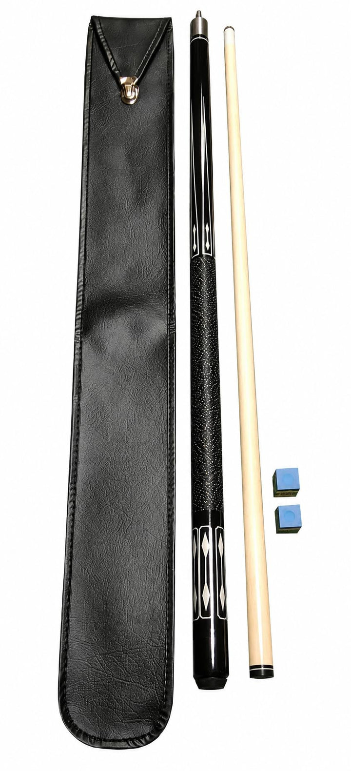 John West Billard Set - Queue JW-2 + Tasche + 2 Stücke Kreide