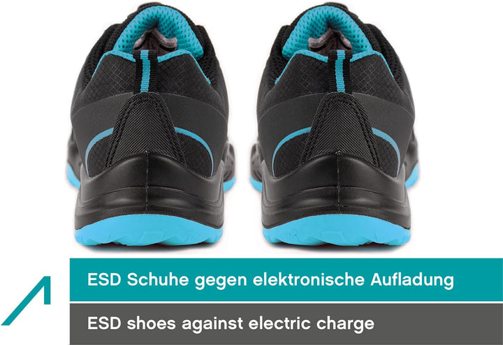 ACE Sapphire S1-P-Arbeitsschuh - Sicherheitsschuh mit Zehenkappe für Damen & Herren - super leicht 4