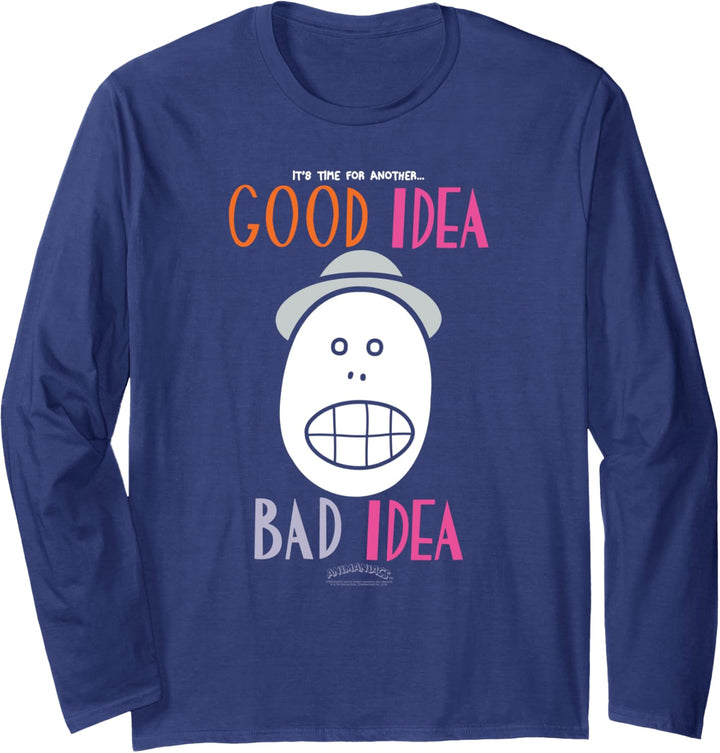 Animaniacs Good Idea, Bad Idea Langarmshirt