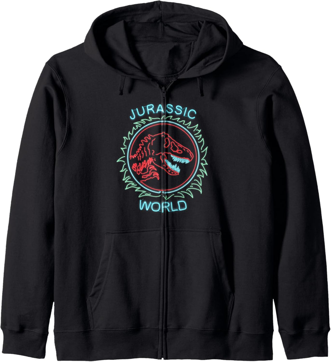 Jurassic World Neonschild Kapuzenjacke