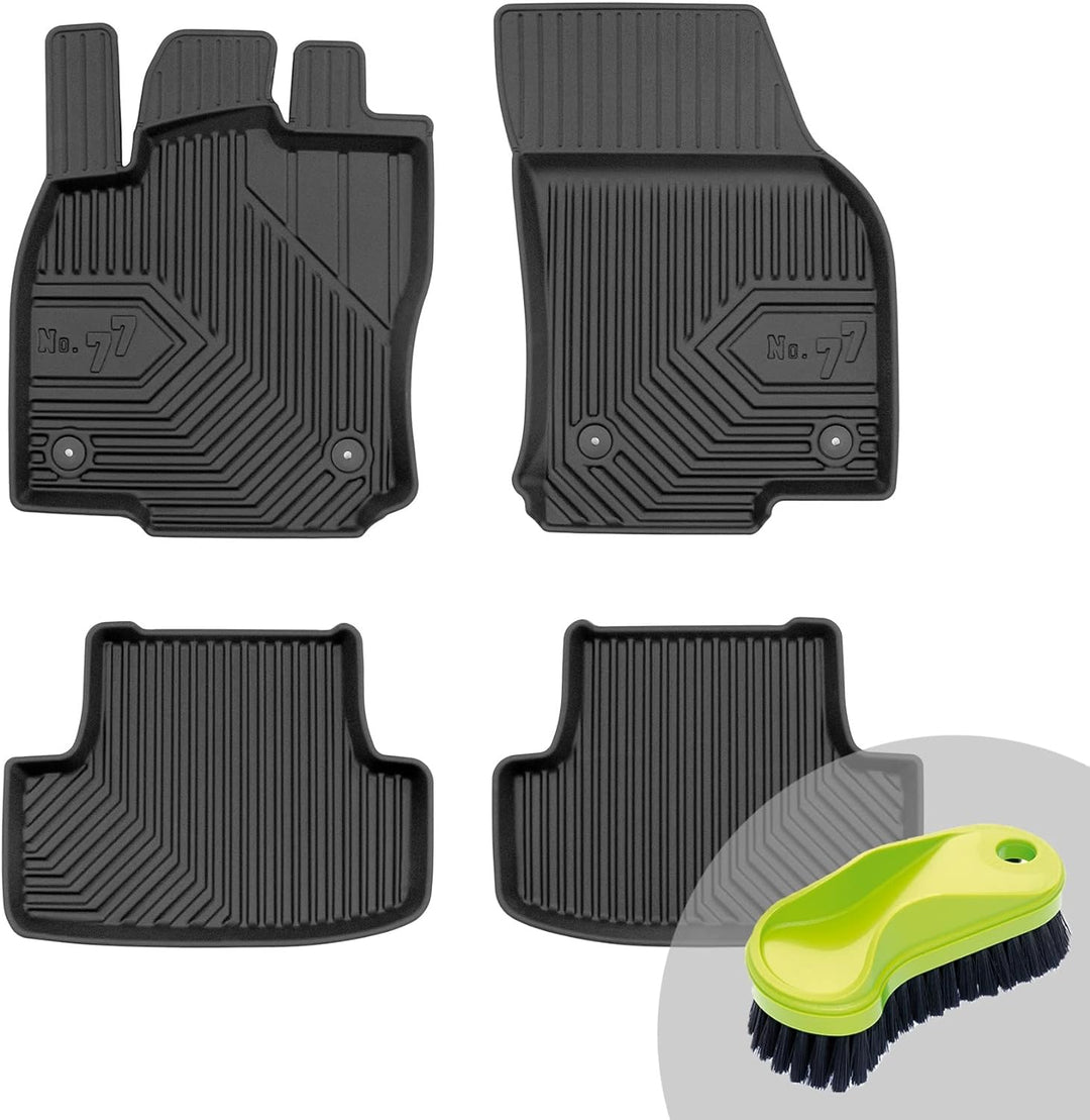 FROGUM No.77 Gummimatten Ganzjahresset von Auto Fussmatten Autofussmatten für Audi Q2 2016-2020 | La