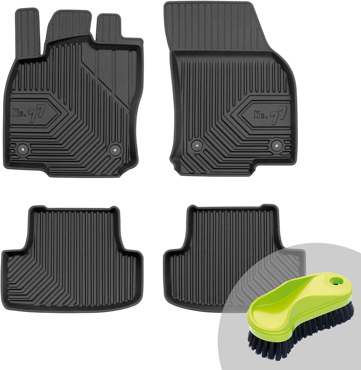 FROGUM No.77 Gummimatten Ganzjahresset von Auto Fussmatten Autofussmatten für Audi Q2 2016-2020 | La