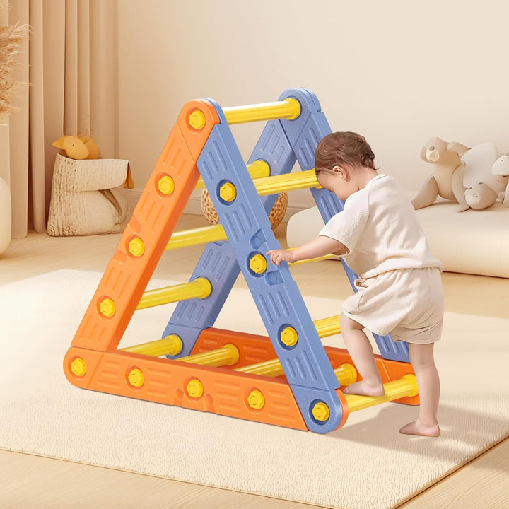 Toddler Klettergerüst, Stativ-Kletterleiter aus Kunststoff, für Kinder, Montessori Outdoor,Indoor-Sp