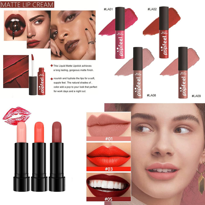34St Schminkkasten Make-Up Set, Professionelles Kosmetische Schmink Set mit Lidschatten Lippengloss