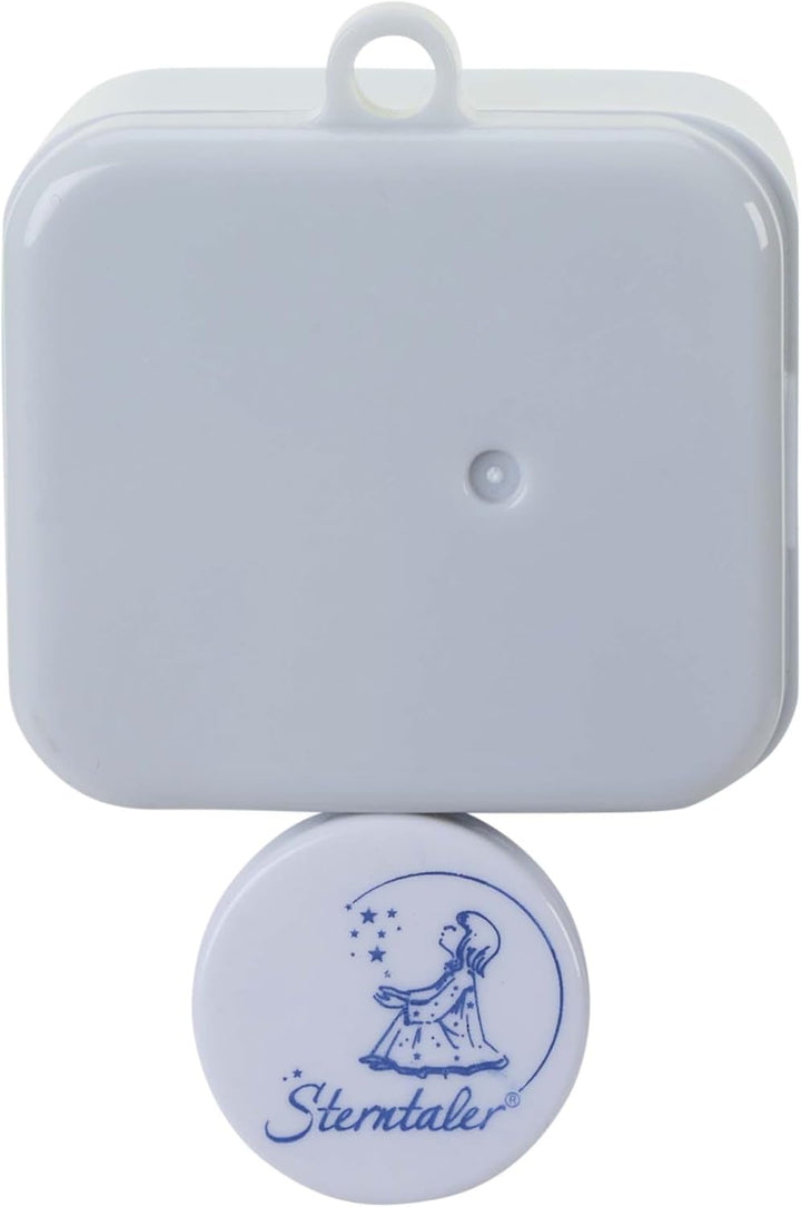 Sterntaler Spielwerk Schlafe mein Kindchen, Geeignet ab der Geburt, 5,5 x 5,5 x 3 cm, Weiss, Schlafe
