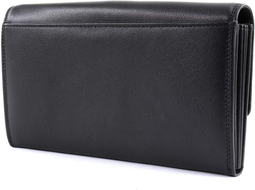 BRAUN BÜFFEL Kellnertasche aus echtem Leder Golf 2.0 - Kellerbörse mit Reissverschlussfach - Schwarz