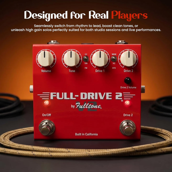 Fulltone Full-Drive2 V2 - Verzerrer für Gitarren