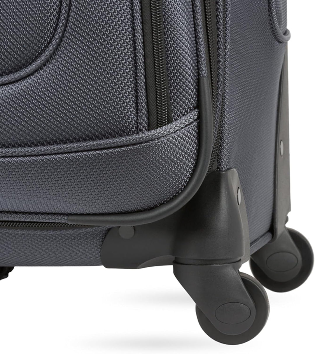 Swiss Gear Sion Softside Erweiterbares Rollgepäck, grau dunkel, 3-Piece Set (21/25/29), Sion Softsid