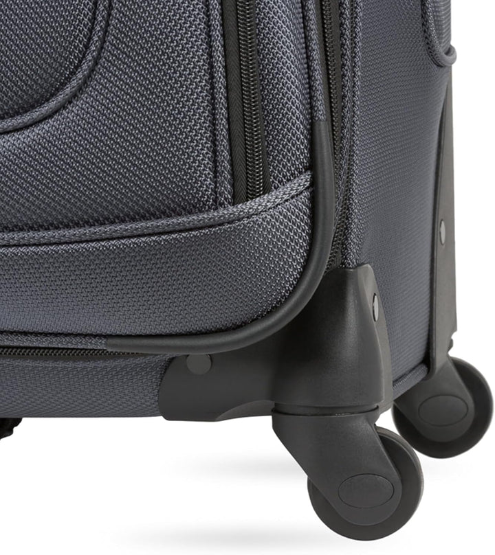 Swiss Gear Sion Softside Erweiterbares Rollgepäck, grau dunkel, 3-Piece Set (21/25/29), Sion Softsid