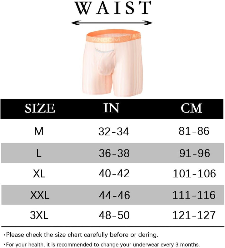 Herren Unterwäsche Offene Boxershorts Briefs Bequem Atmungsaktiv Passform Boxer Unterwäsche Männer L